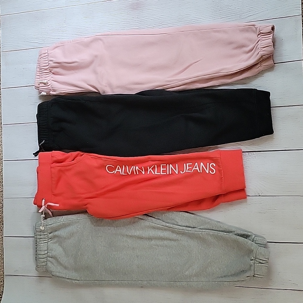 Girls' Sweatpants - GAP, CK, C&J - Sz 6
